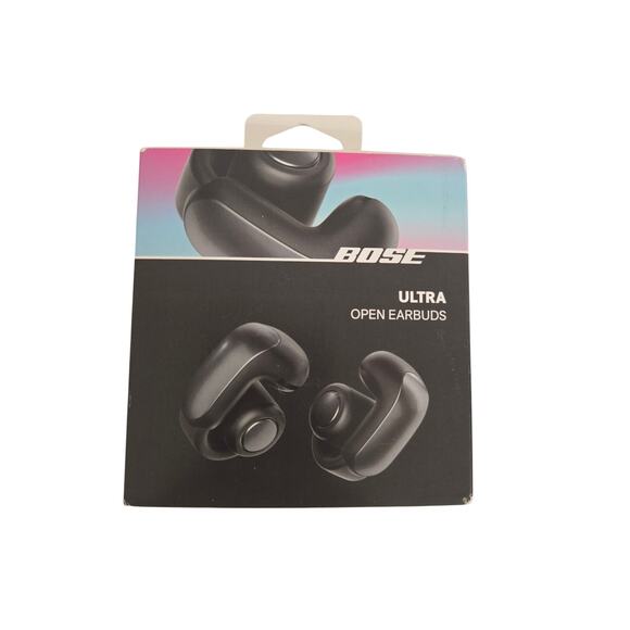 Bose Ultra Open Earbuds – Black – Bluetooth Wireless Earbuds – New & Sealed - Picture 1 of 2